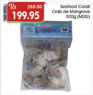 Seafood Corail Crab De Mangrove 500g (MDG)