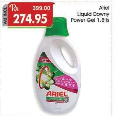 Ariel Liquid Downy Power Gel 1.8lts