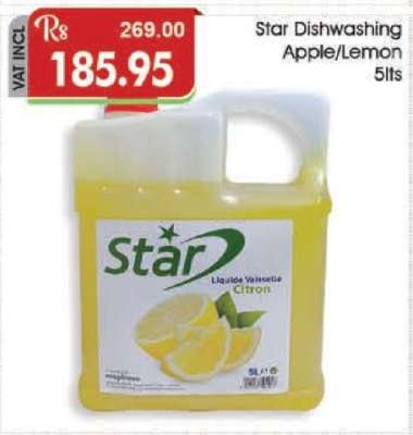 Star Dishwashing Apple/Lemon 5lts