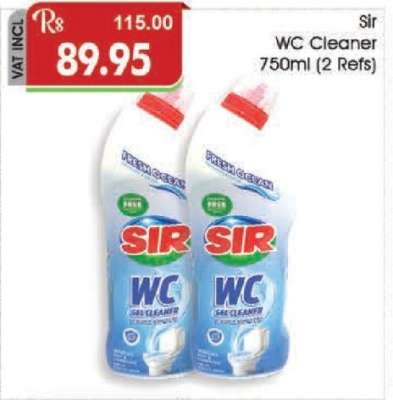 Sir WC Cleaner 750ml (2 Refs)