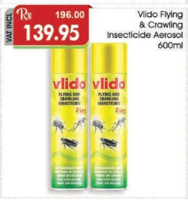 Vlido Flying & Crawling Insecticide Aerosol 600ml