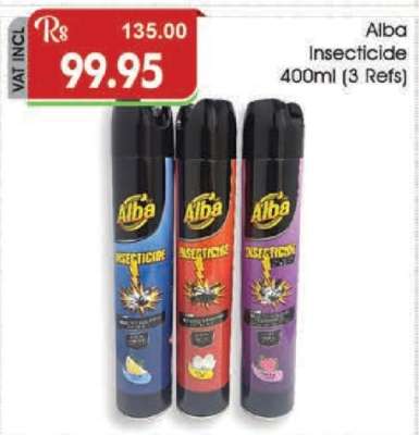 Alba Insecticide 400ml (3 Refs)