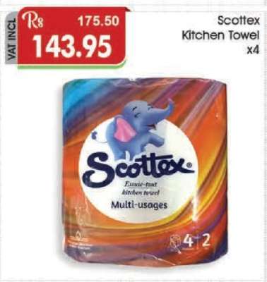 Scottex Kitchen Towel x4