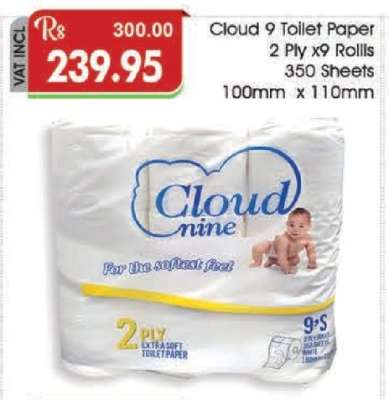 Cloud 9 Toilet Paper