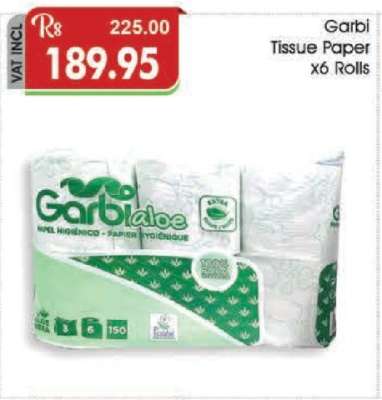Garbi Tissue Paper x6 Rolls