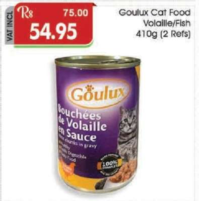 Goulux Cat Food Volaille/Fish 410g