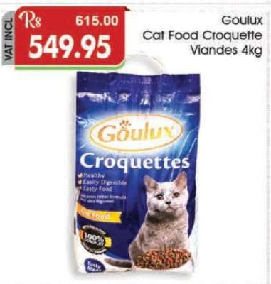 Goulux Cat Food Croquette Viandes 4kg