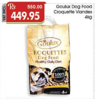 Goulux Dog Food Croquette Viandes 4kg