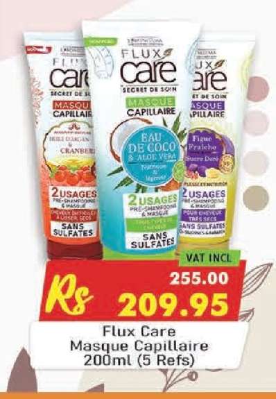 Flux Care Masque Capillaire 200ml (5 Refs)