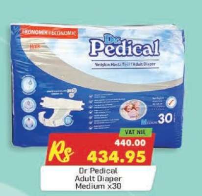 Dr Pedical Adult Diaper Medium x30