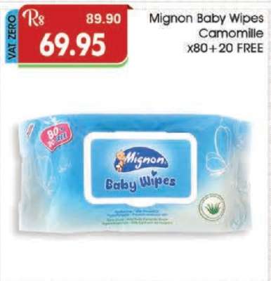 Mignon Baby Wipes Camomille