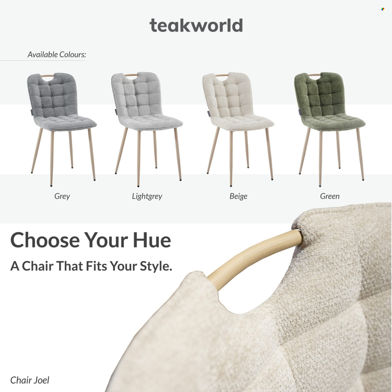 Teak World catalogue. Page 5