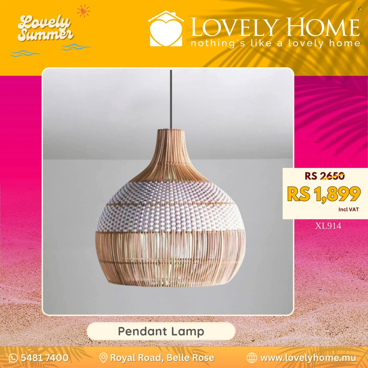 Lovely Home catalogue. Page 1