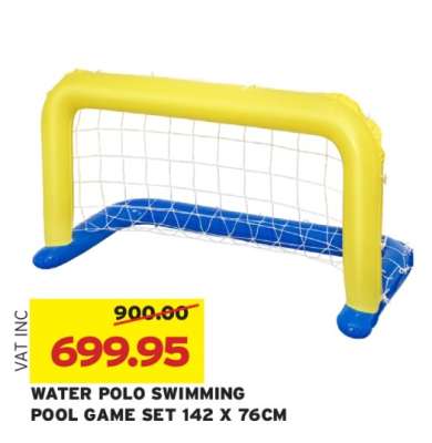 WATER POLO SWIMMING POOL GAME SET 142 X 76CM