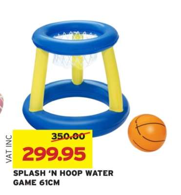 SPLASH ‘N HOOP WATER GAME 61CM