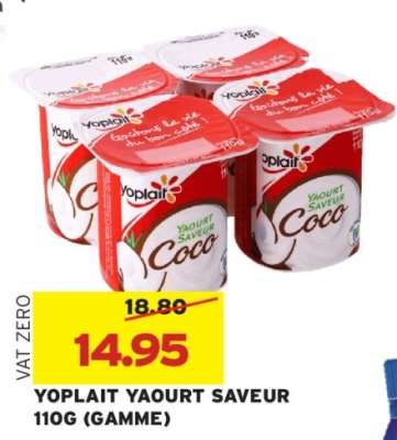 YOPLAIT YAOURT SAVEUR 110G (GAMME)