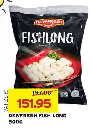 DEWFRESH FISH LONG 500G