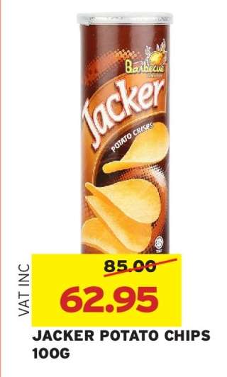 JACKER POTATO CHIPS 100G