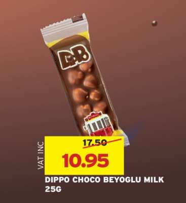 DIPPO CHOCO BEYOGLU MILK 25G