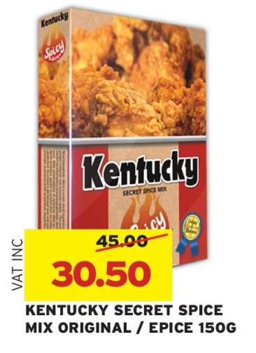 KENTUCKY SECRET SPICE MIX ORIGINAL / EPICE 150G