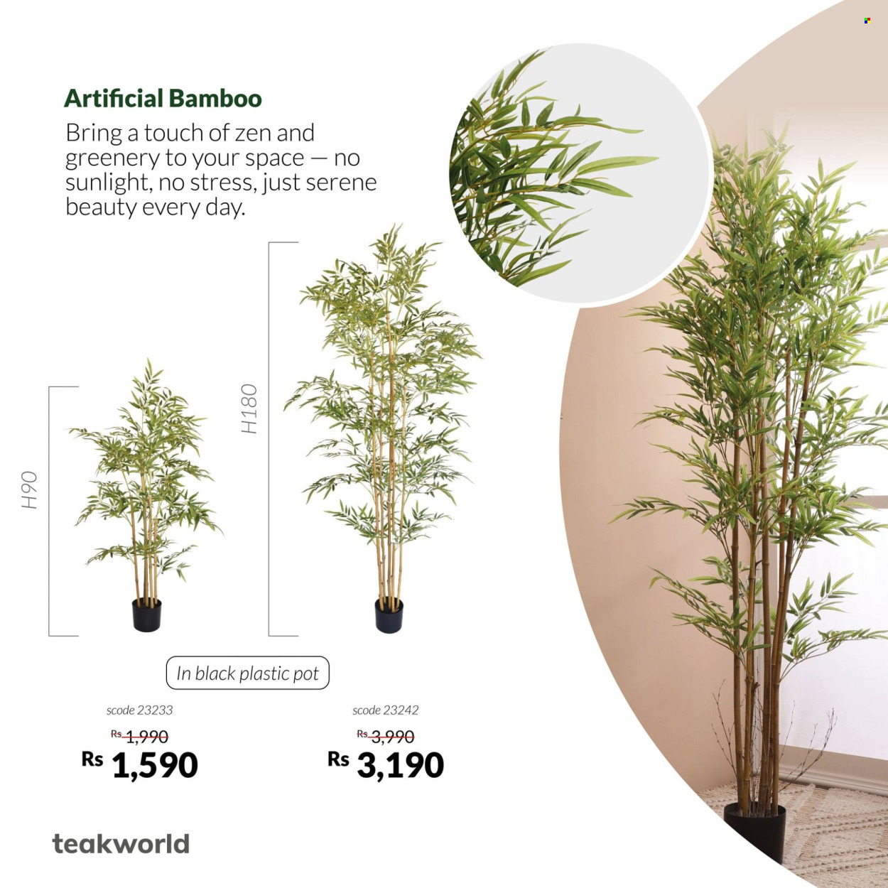 Teak World catalogue. Page 3