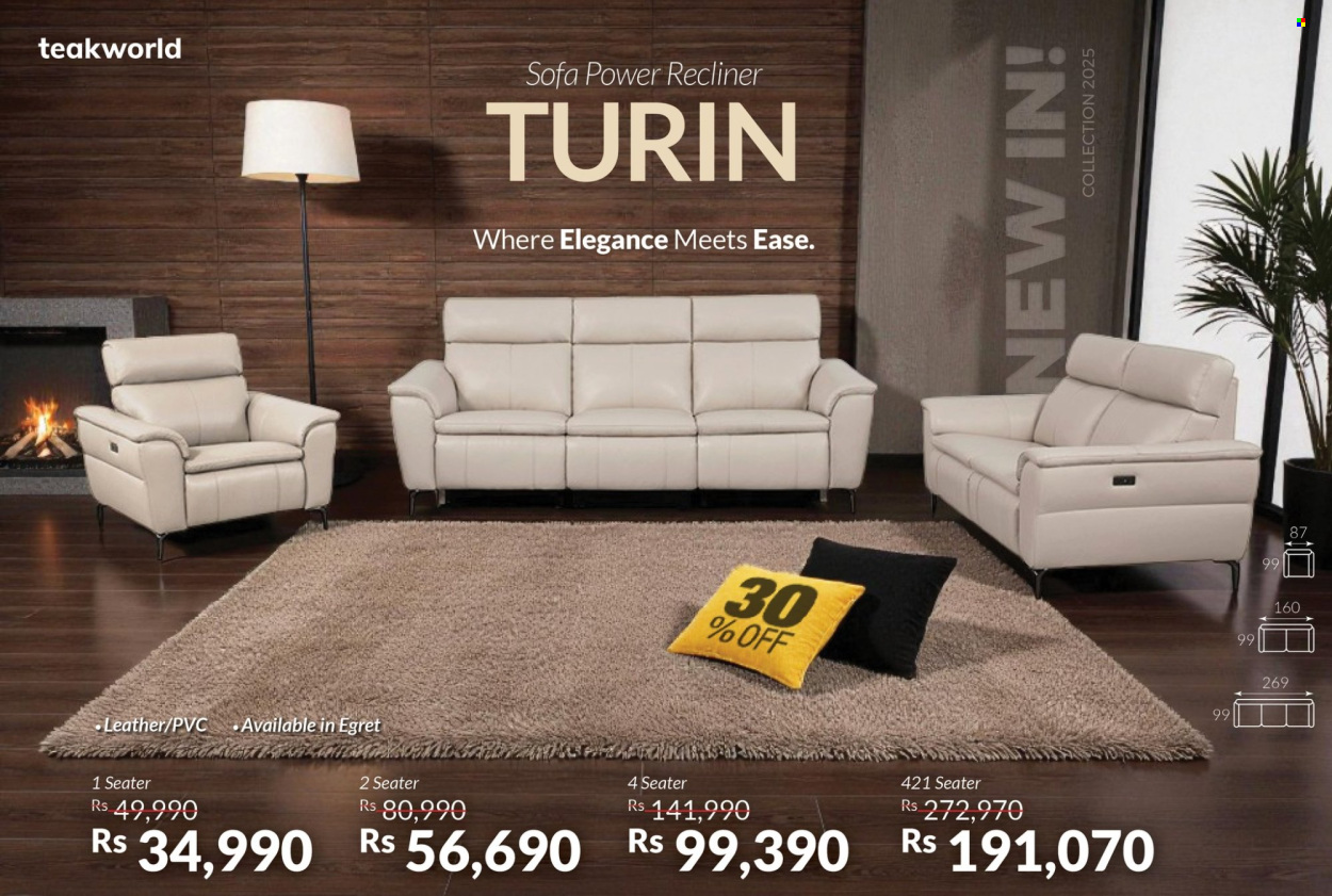 Teak World catalogue. Page 1