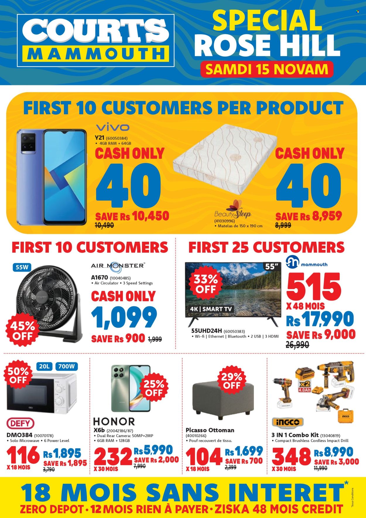 Courts Mammouth catalogue - 14.11.2025 - 27.11.2025. Page 1