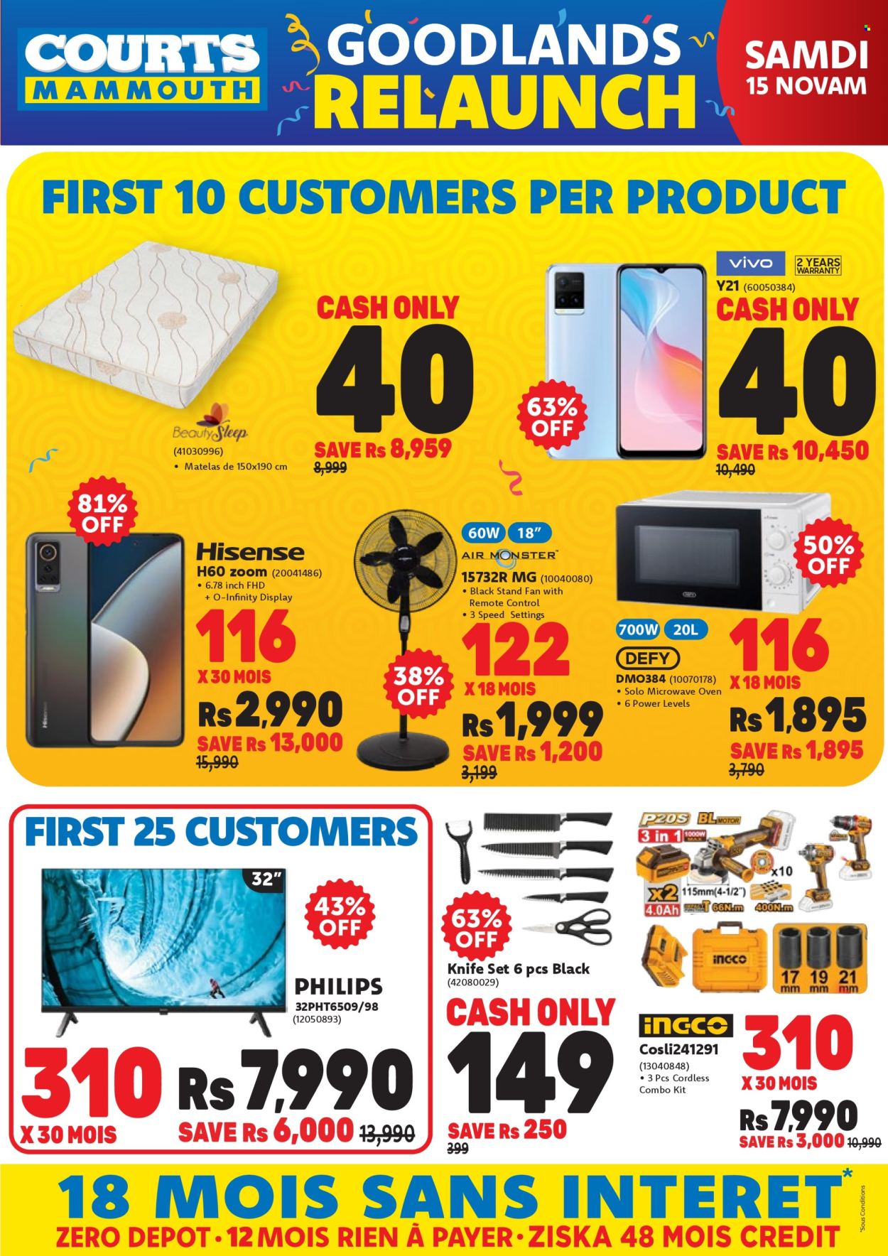 Courts Mammouth catalogue - 14.11.2025 - 27.11.2025. Page 1