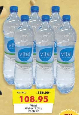 Vital Water 1.5L Pack x6