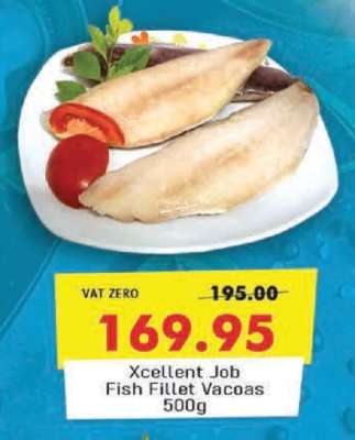 Xcellent Job Fish Fillet Vacoas 500g