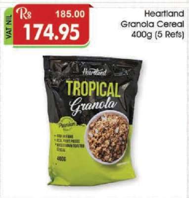 Heartland Granola Cereal 400g (5 Refs)