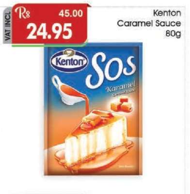 Kenton Caramel Sauce 80g