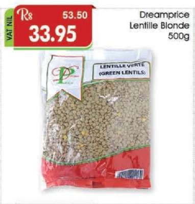 Dreamprice Lentille Blonde 500g