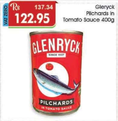 Gleryck Pilchards in Tomato Sauce 400g