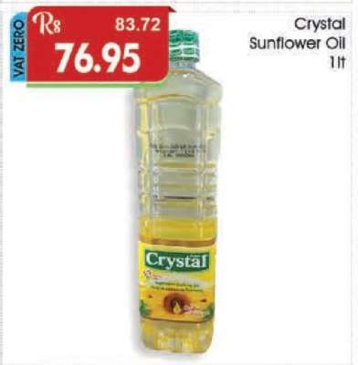 Crystal Sunflower Oil 1lt