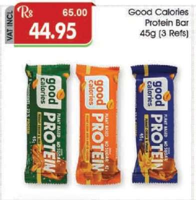 Good Calories Protein Bar