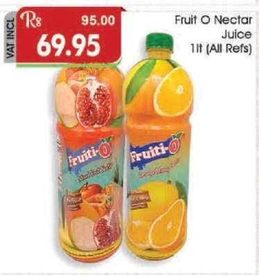 Fruit O Nectar Juice 1lt (All Refs)