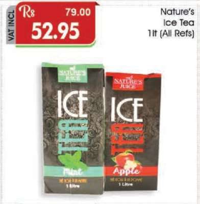 Nature's Ice Tea 1lt (All Refs)