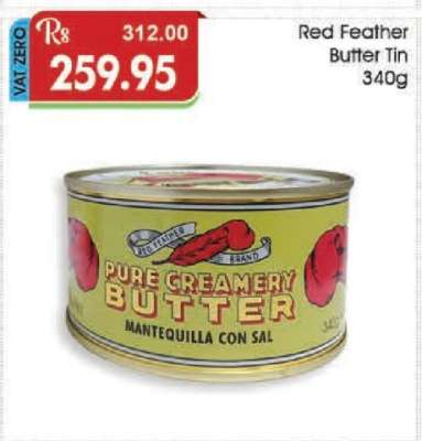 Red Feather Butter Tin 340g