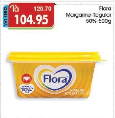Flora Margarine Regular 50% 500g