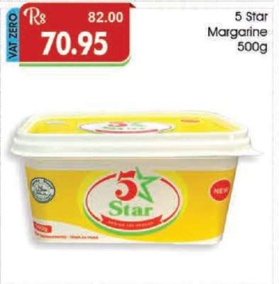 5 Star Margarine 500g