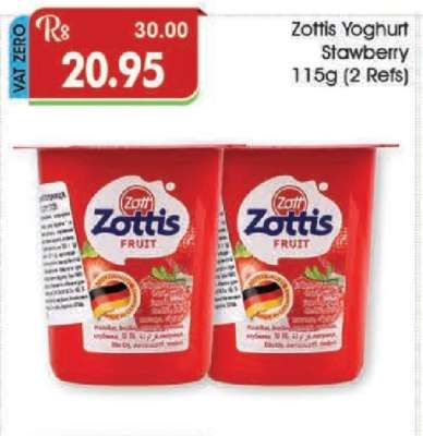 Zottis Yoghurt/Strawberry