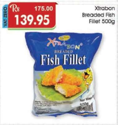 Xtrabon Breaded Fish Fillet 500g