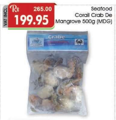 Seafood Corail Crab De Mangrove 500g (MDG)