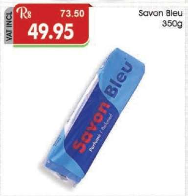 Savon bleu