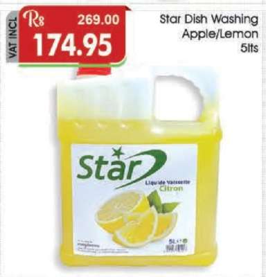 Star Dish Washing Apple/Lemon 5lts