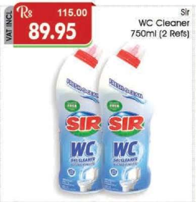 Sir WC Cleaner 750ml (2 Refs)