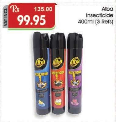 Alba Insecticide 400ml (3 Refs)