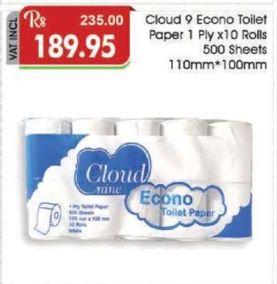Cloud 9 Econo Toilet Paper