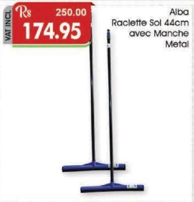 Alba Raclette Sol 44CM avec Manche Metal